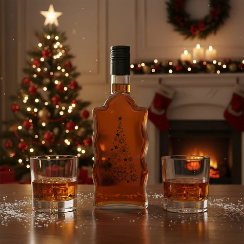 Бутилка Klasztorna 500 мл с капачка, щампа „Елха“, 1 бр. - 6