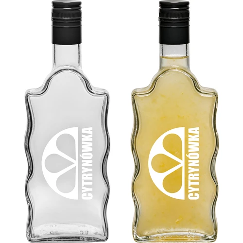 Бутилка Klasztorna 500 ml с капачка на винт и надпис „Cytrynówka“, вариант 2 - 3