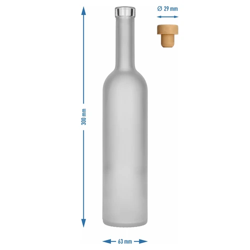 Бутилка „Скреж“ 0,5 л с тапа, 1 бр. - 5