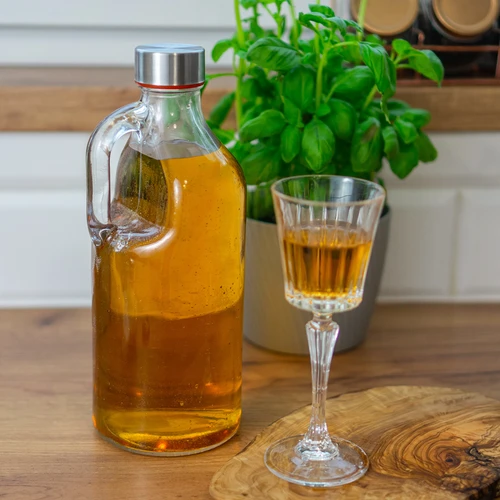 Бутилка Самурай 1L с капачка и дръжка - 3