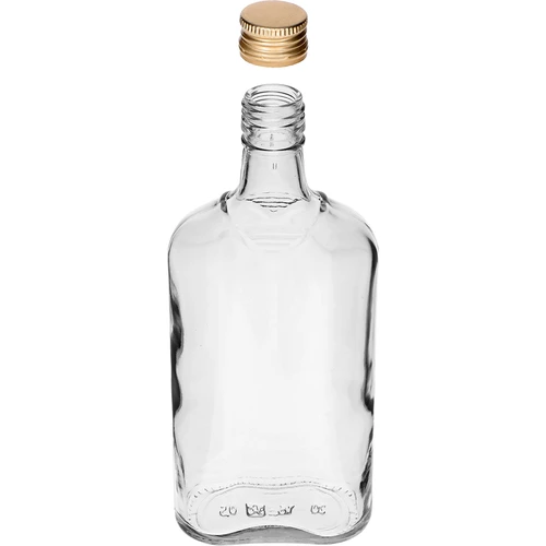 Бутилка тип фляга 500 мл с винтова капачка, 6 бр. - 6