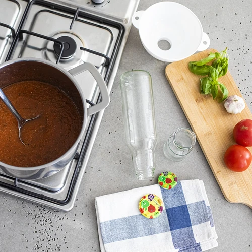 Бутилка TO 750 мл с капачка за сок фи 43, 6 бр. - 3