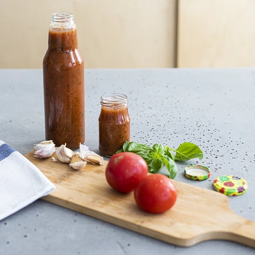 Бутилка TO 750 мл с капачка за сок фи 43, 6 бр. - 4