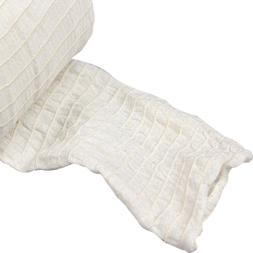 Бяла колбасарска мрежа с размери 12,5 см x 5 м, с топлоустойчивост до 220°C - 2