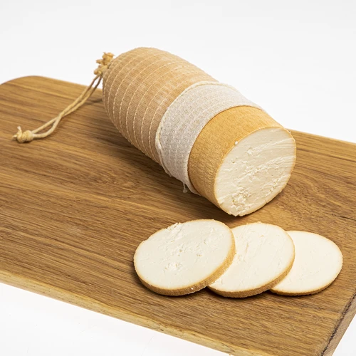 Бяла колбасарска мрежа с размери 12,5 см x 5 м, с топлоустойчивост до 220°C - 8