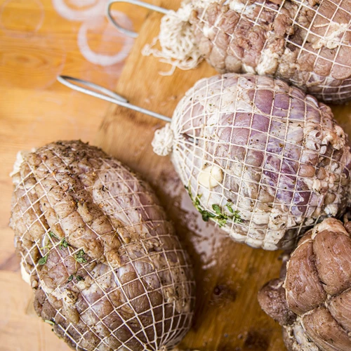 Бяла мрежа за опушване 22 см x 4 м, до 220°C - 9