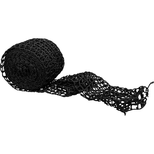 Черна мрежа за месни изделия с размери 18 см x 5 м, с термична устойчивост до 220°C