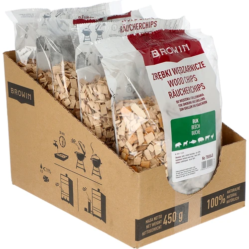 Чипс за пушене/гриловане, бук, 450 г, кл.10 - 2