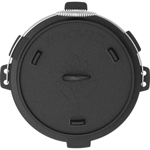 Чугунен висящ казан с тиган - 7