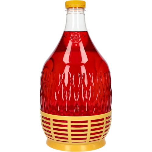 Дамаджана Dama 5 L PET, с винтова капачка и кошничка - 2