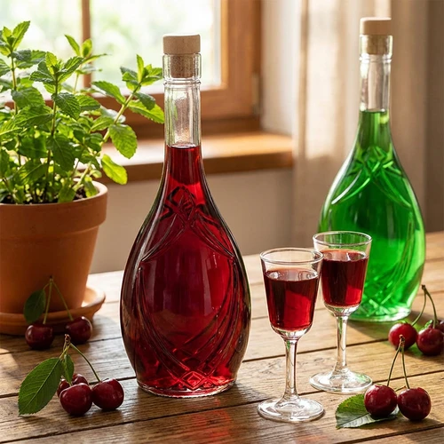 Декоративна бутилка ICONA 500 ml, с тапа-гъбка, 1 бр. - 6