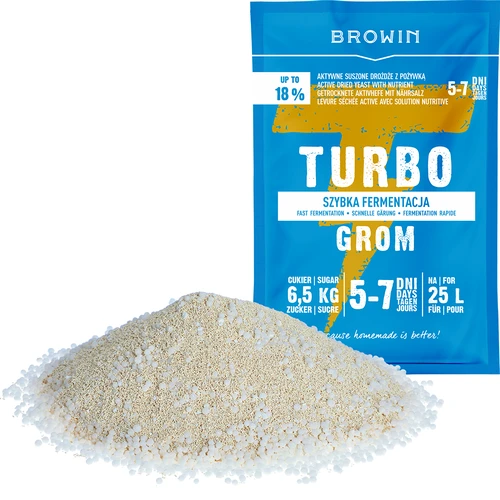 Дестилационни дрожди Turbo Grom 5-7 дни - 3