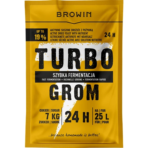 Дестилерски дрожди Turbo Grom 24h