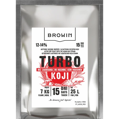Дестилерски дрожди Turbo Koji, 50 g (без затиране!)