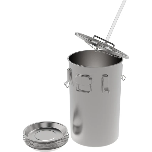 Домашна пушилня в тенджера, 35 L, за газов котлон - 3