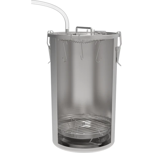 Домашна пушилня в тенджера, 35 L, за газов котлон - 5