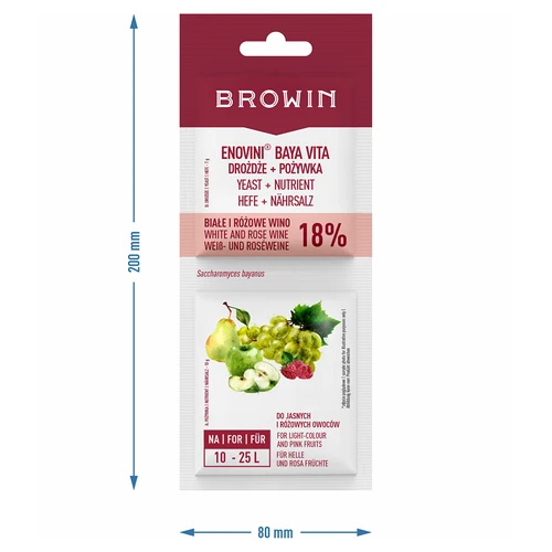 Дрожди Bayanus + подхранка - бели и розови вина - 3