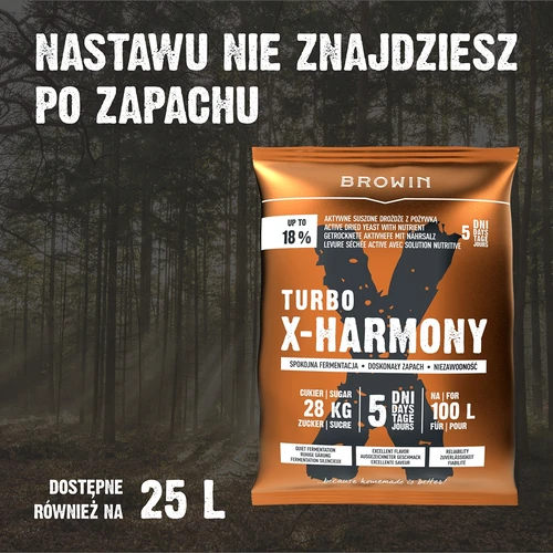 Дрожди Turbo X-Harmony 18%, 100 л, 360 г - 7