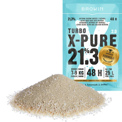 Дрожди Turbo X-Pure 21,3% 48 ч, 25 л - 3