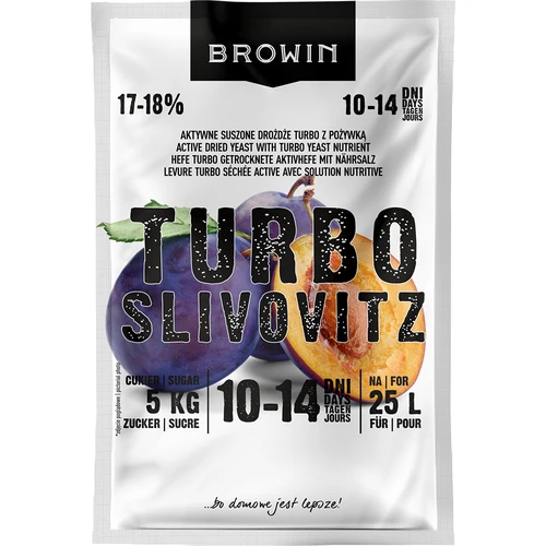 Дрожди за дестилация Turbo Slivovitz