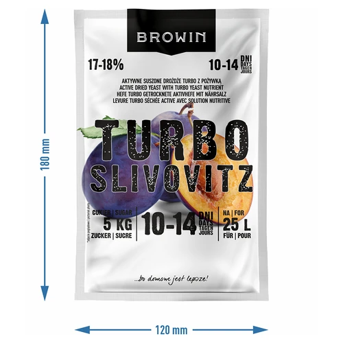 Дрожди за дестилация Turbo Slivovitz - 4