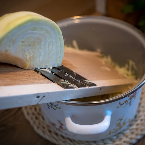 Дървена резачка, 45x15 см, 3 остриета - 4