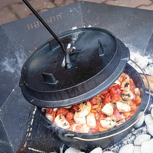 Дръжка/кочерга за капака на чугунена тенджера или казан - 6