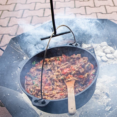 Дръжка/кочерга за капака на чугунена тенджера или казан - 7