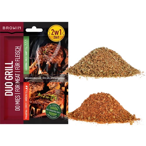 Duo Grill за месо, смес от подправки 2 в 1, 2 x 12 g - 3