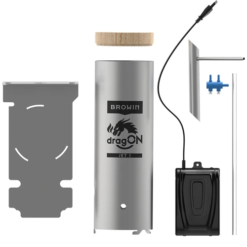 Електрическа пушилня dragON PLYWOOD NATURE 100E  с електрически нагревателен модул и контролер - 12