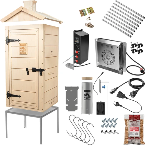 Електрическа пушилня dragON PLYWOOD NATURE 100E  с електрически нагревателен модул и контролер - 2