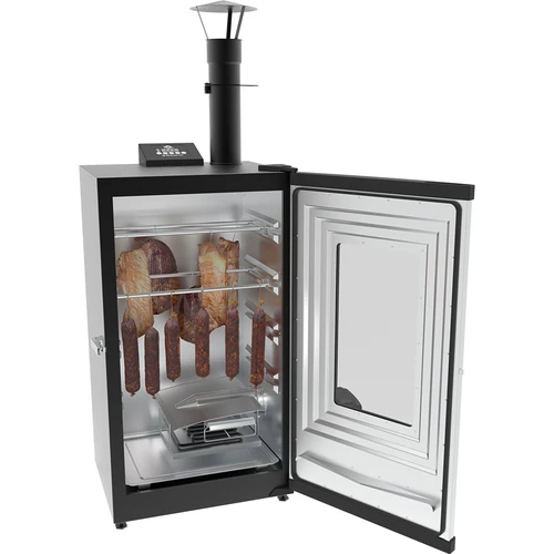 Електрическа пушилня - dragON с генератор на дим, цифрова, 65 л - 6