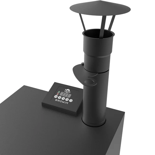 Електрическа пушилня - dragON с генератор на дим, цифрова, 65 л - 18