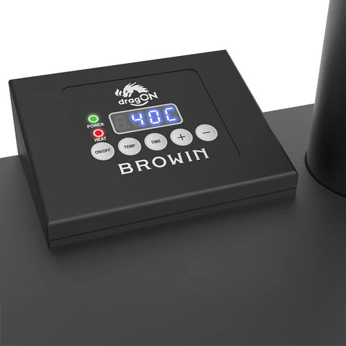 Електрическа пушилня dragON с мобилна основа и почистваща течност - 19