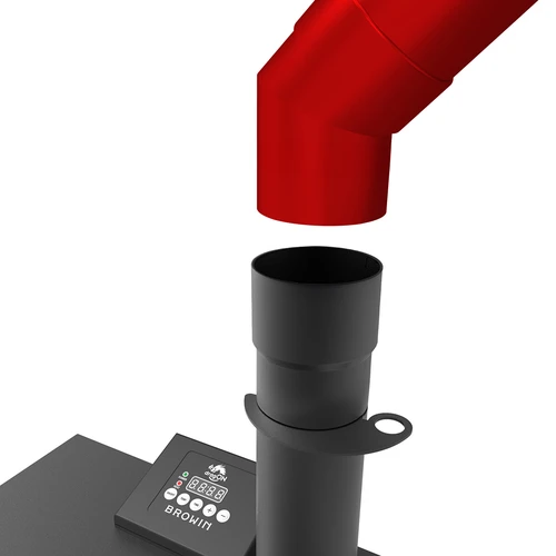 Електрическа пушилня dragON с мобилна основа и почистваща течност - 33