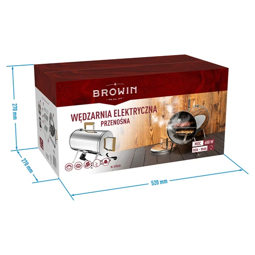 Електрическа пушилня - преносима - 8