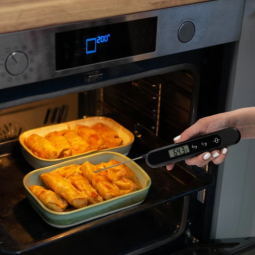 Електронен кухненски термометър с ръчно зареждане - 10