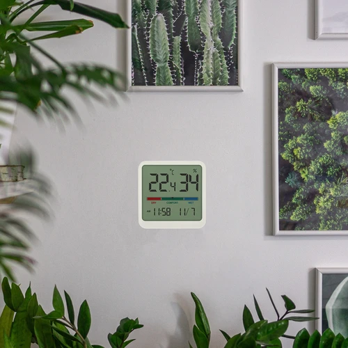 Електронен стаен термометър, бял - 14