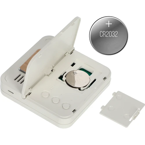 Електронен стаен термометър, бял - 5