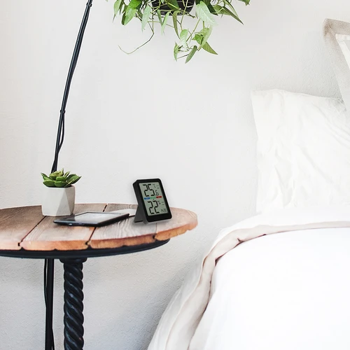 Електронен стаен термометър, черен - 14