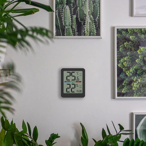 Електронен стаен термометър, черен - 15