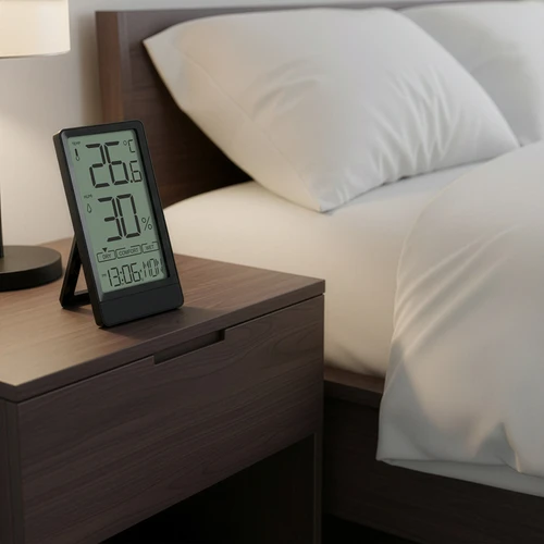 Електронен стаен термометър Soens, черен - 7