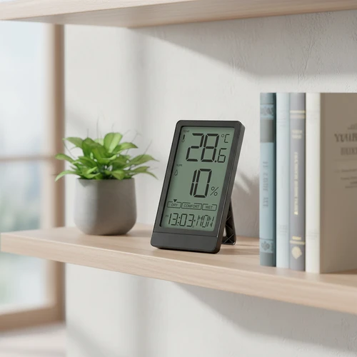 Електронен стаен термометър Soens, черен - 8