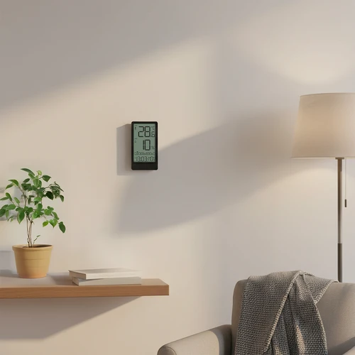 Електронен стаен термометър Soens, черен - 9