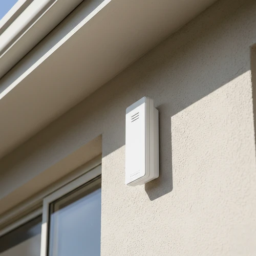 Електронен термометър Soens – с външен сензор, кръгъл, бял - 9