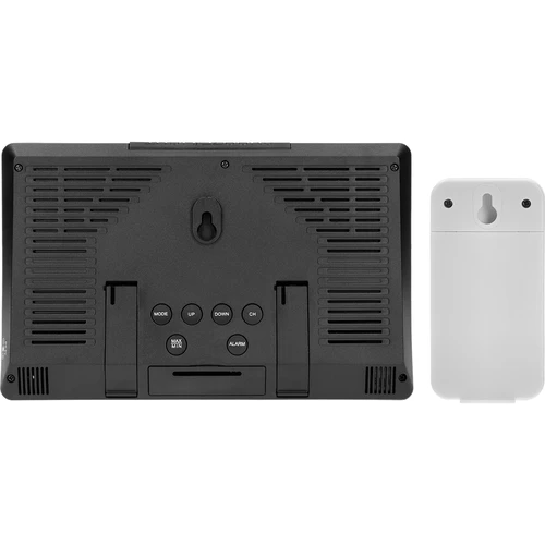 Електронна метеорологична станция – безжична, със сензор, черна - 6