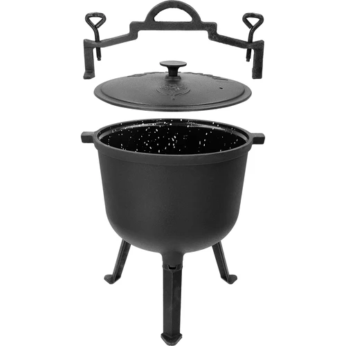 Емайлиран чугунен казан, 10 л - 2