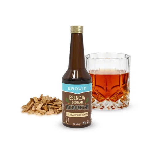 Есенция с дъбов вкус, с натурален аромат и екстракт – 40 мл, за 4 л - 3