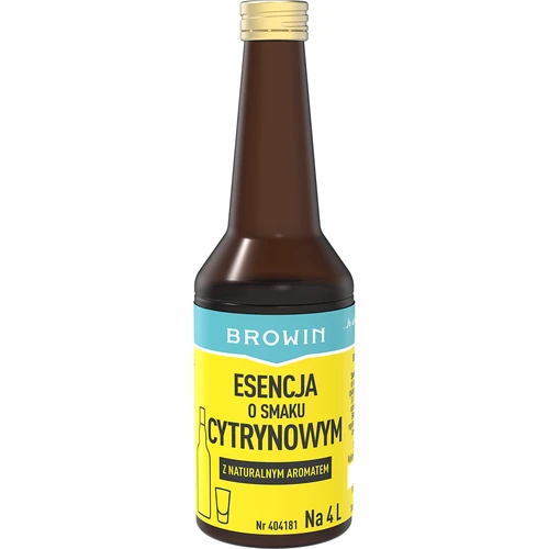 Есенция с лимонов вкус и натурален аромат за 4 L - 40 ml