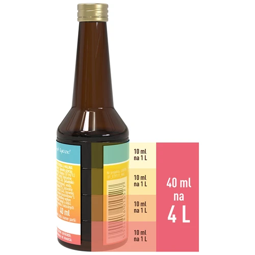 Есенция с лимоново-малинов вкус - 40 ml, за 4 L - 5